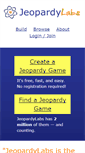 Mobile Screenshot of jeopardylabs.com